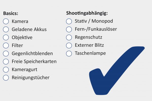 Fototipps Online - Troubleshooting - Checkliste